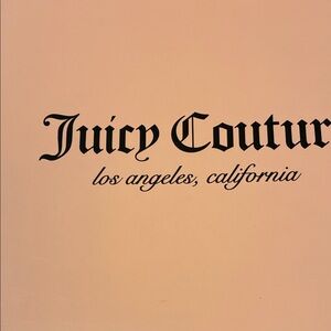 Juicy Couture Block heels on Pink Fabric